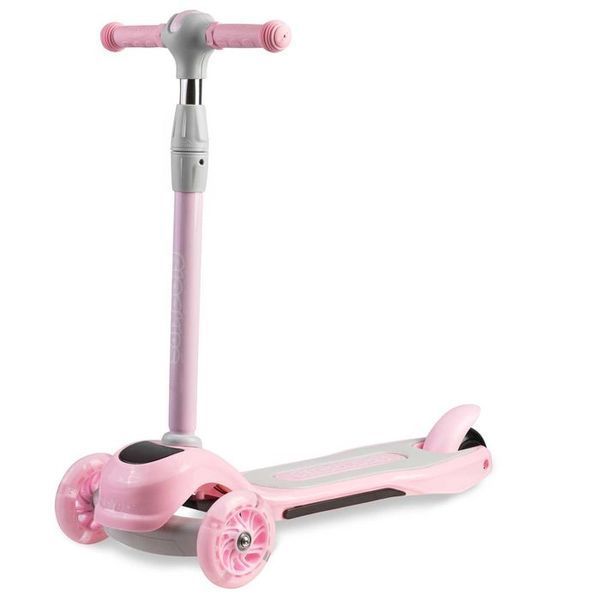 Самокат дитячий триколісний Ricokids Piko рожевий 765001 фото