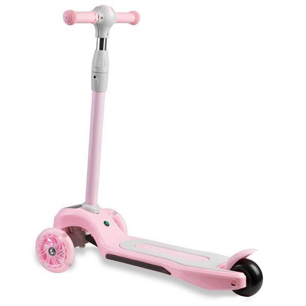 Самокат дитячий триколісний Ricokids Piko рожевий 765001 фото