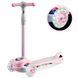 Самокат дитячий триколісний Ricokids Piko рожевий 765001 фото 1
